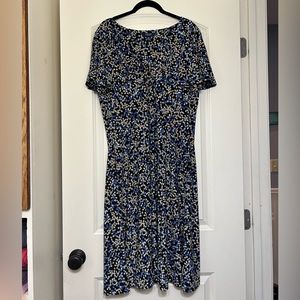 Chaps V-Neck Dress | XL